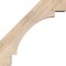 Ekena Millwork 5 1/2"W x 22"D x 22"H Merced Smooth Knee Brace, Douglas Fir BRC06X22X22MRC00SDF - alternate 2